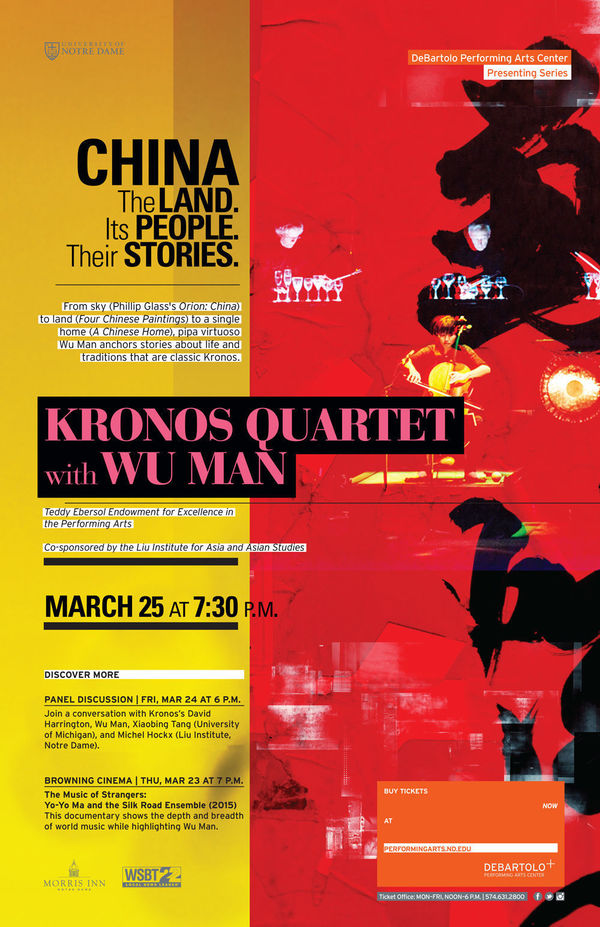 Kronos Quartet Poster Rdct