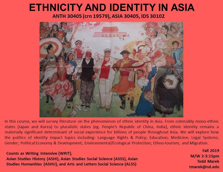 Ethnicity And Identity In Asia 2019 Marek Digital