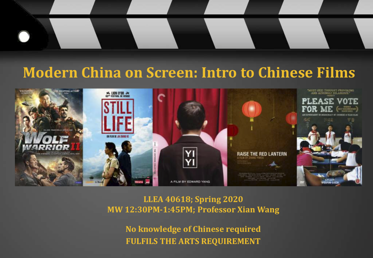 Xian China On Screen Spring 2020