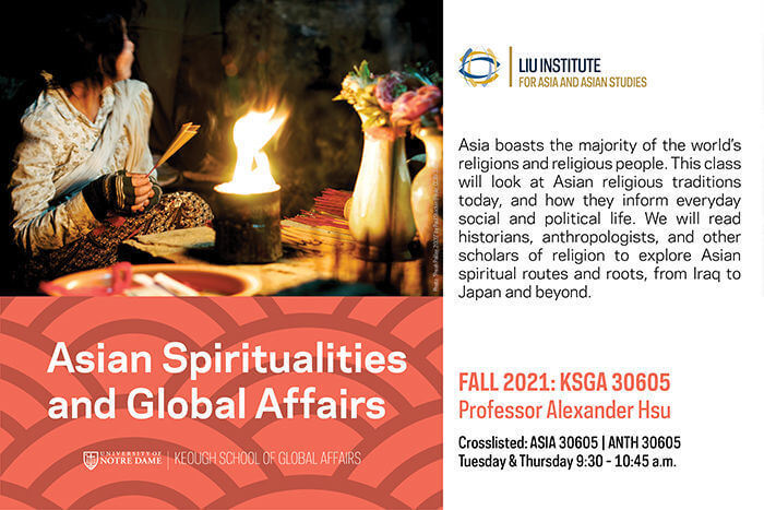 Asian Spiritualities and Global Affairs
