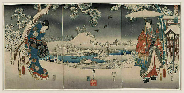 800px Tale Of Genji Toyokuni Utagawa Print