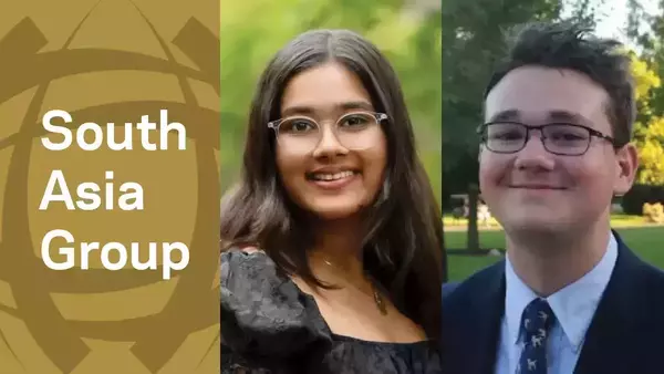 South Asia Group presents Tia Mittle and William Pater