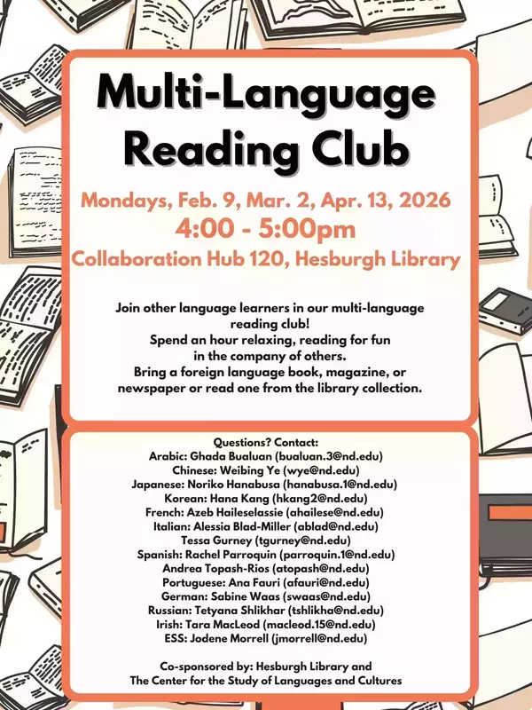 Multi-Language Reading Club SP26